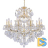 Подвесная люстра Crystal Lux Isabel SP11 Gold/Transparent