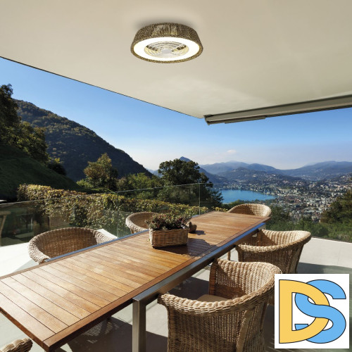 Люстра-вентилятор Mantra Polinesia 8228