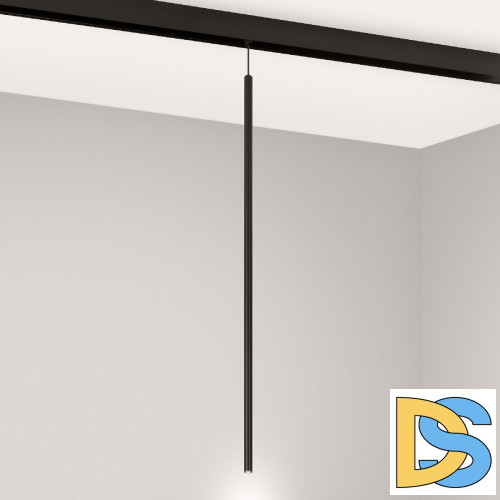 Трековый магнитный светильник Arlight MAG-ORIENT-SPOT-HANG-L600-R12-2W Day4000 (BK, 20 deg, 48V) 044501