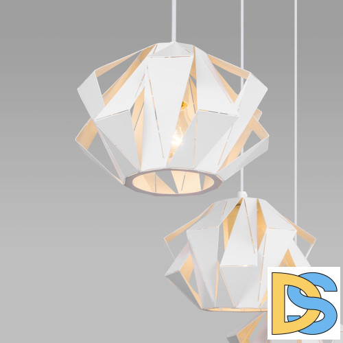 Подвесной светильник Eurosvet Moire 50137/3 белый