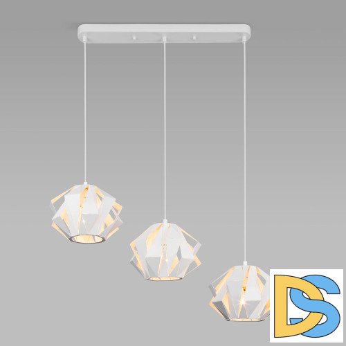 Подвесной светильник Eurosvet Moire 50137/3 белый