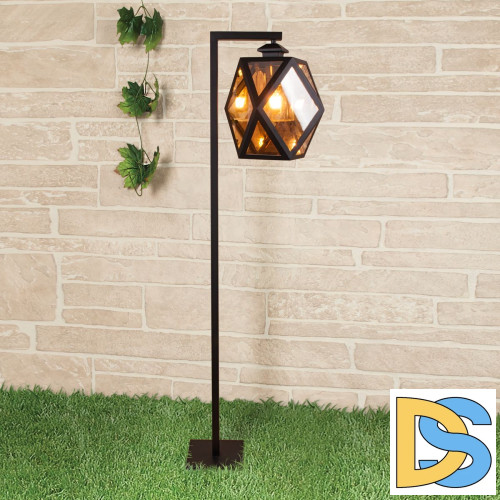 Уличный светильник на столбе Elektrostandard Ambra 35133/F черный 4690389176876 a056235