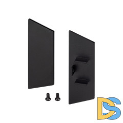 Заглушка Arlight WALL-2575 BLACK глухая 052361