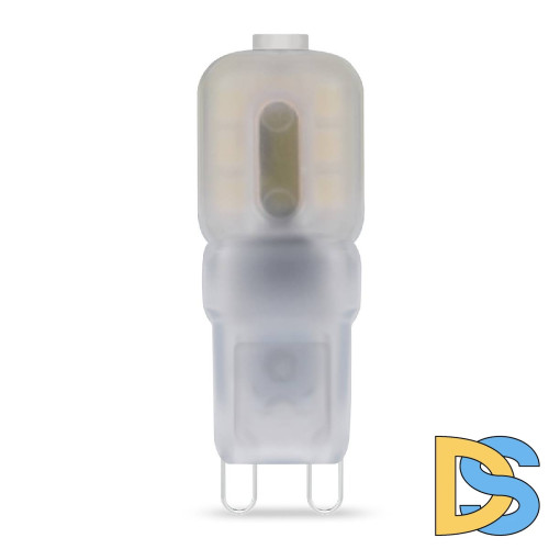 Лампа светодиодная Gauss G9 3W 3000К прозрачная 14913