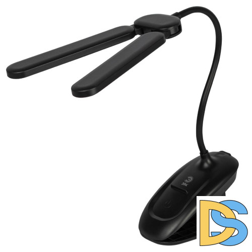 Настольная лампа Эра NLED-512-6W-BK Б0057208