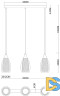 Подвесной светильник Arte Lamp Barry A7951SP-3CC