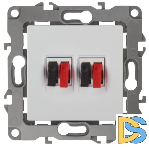 Розетка аудио двойная Эра 12-3112-01 Б0027461