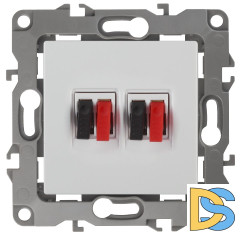 Розетка аудио двойная Эра 12-3112-01 Б0027461