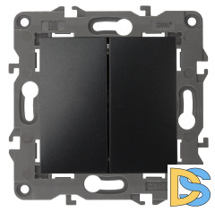 Переключатель двойной Эра 14-1106-05 Б0034247