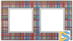 Рамка на 2 поста Эра 14-5102-00 Б0034487