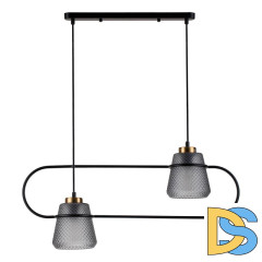 Подвесной светильник Indigo Astratto 11016/2P Black V000157