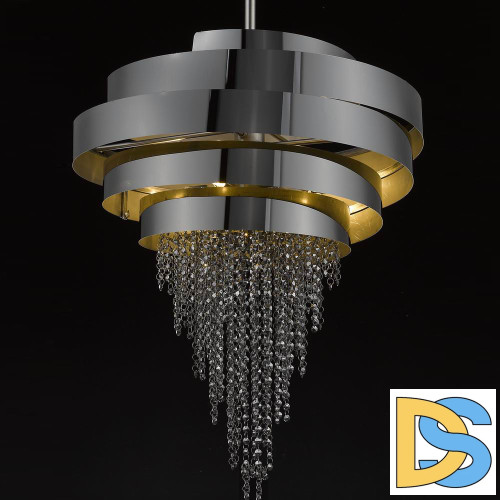 Подвесная люстра Delight Collection 68044 black chrome