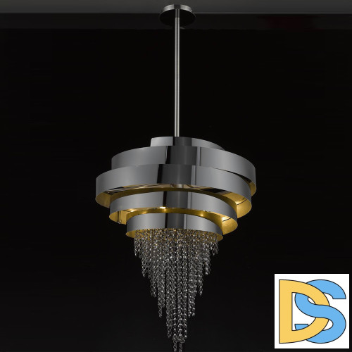 Подвесная люстра Delight Collection 68044 black chrome