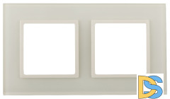 Рамка для розеток и выключателей на 2 поста Эра 14-5102-02 Б0059169