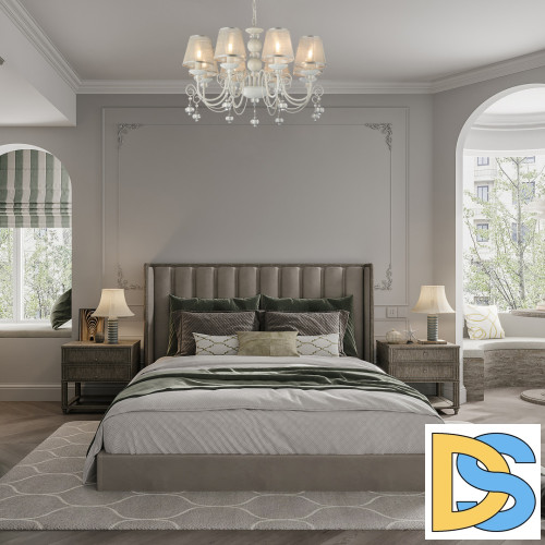 Подвесная люстра Arte Milano 347620/8 WT+SL