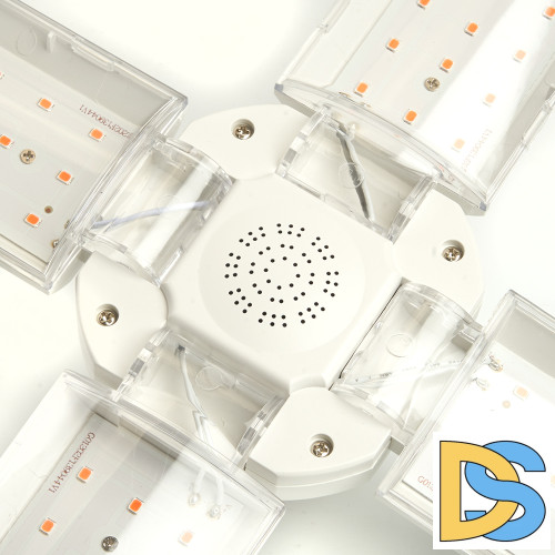 Лампа светодиодная 4-х лепестковая Feron LB-7000 E27 40W красно-синий спектр 48445