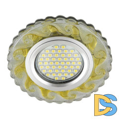 Встраиваемый светильник Fametto Luciole DLS-L139 Gu5.3 Glassy/Gold