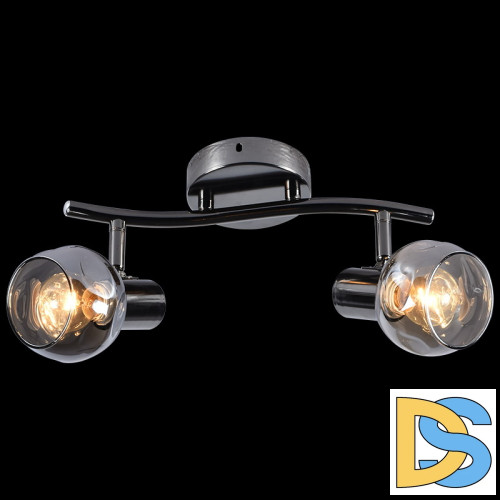 Спот Reluce 05958-0.8-02 PEARL BK (DARK CHROME)