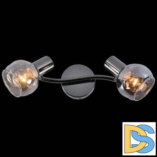 Спот Reluce 05958-0.8-02 PEARL BK (DARK CHROME)