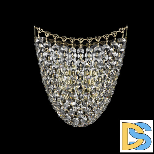 Настенный светильник Bohemia Ivele Crystal 77071B/19 G