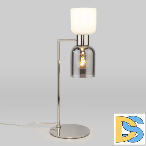 Настольная лампа Eurosvet Tandem 01084/2 никель