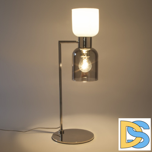 Настольная лампа Eurosvet Tandem 01084/2 никель