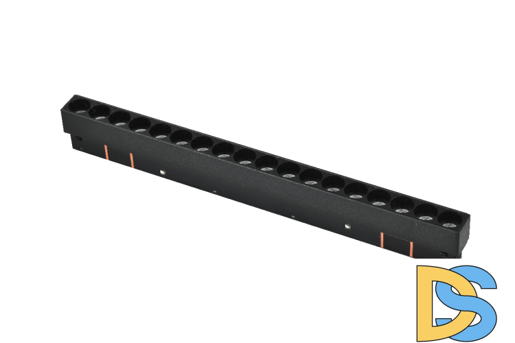 Трековый магнитный светильник iLedex Vision 4822-002-L350-18W-38DG-3000K-BK