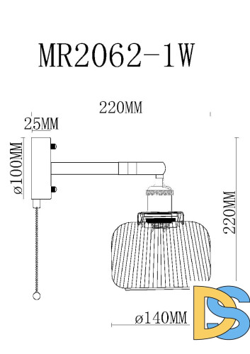 Спот MyFar Natalie MR2062-1W