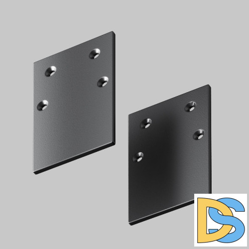 Заглушка торцевая (2 шт.) Maytoni Magnetic track system Gravity TRA010EC-41B