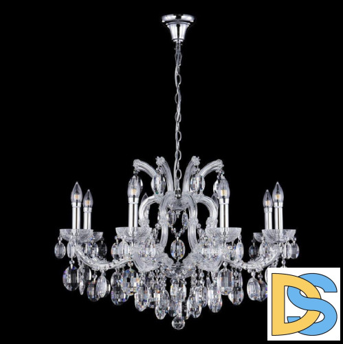 Подвесная люстра Crystal Lux Hollywood SP8 Chrome