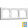 Рамка на 3 поста (белый) W0031801