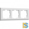 Рамка на 3 поста (белый) W0031801