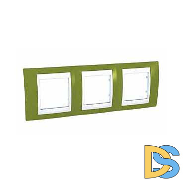 Рамка 3-постовая Schneider Electric Unica Хамелеон MGU6.006.866