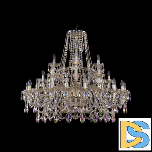 Подвесная люстра Bohemia Ivele Crystal 1411/20+5+5/400 G M801