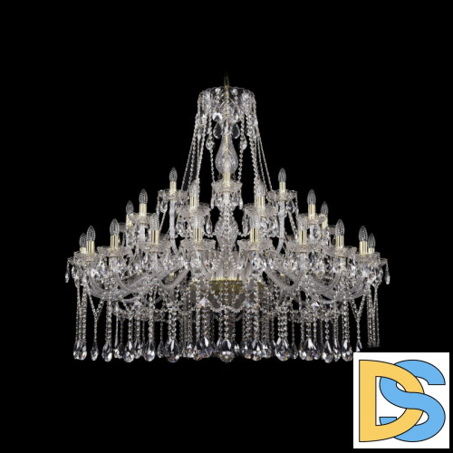 Подвесная люстра Bohemia Ivele Crystal 1413/20+10+5/460 G