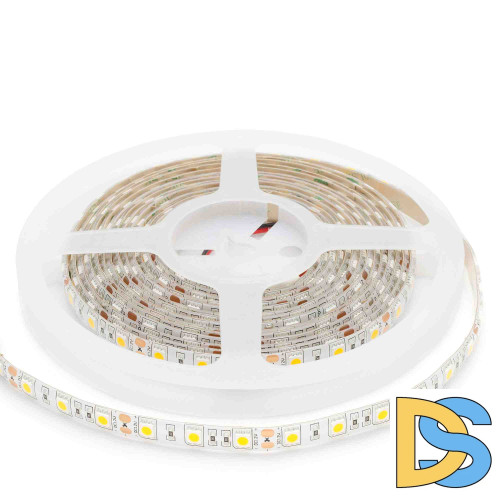 Светодиодная лента Apeyron 12В СТ 14,4Вт/м smd5050 60д/м IP65 700Лм/м 5м 3000К 11BL