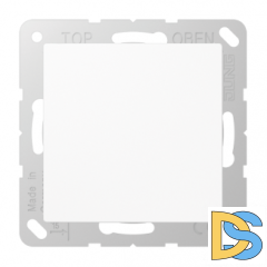 Заглушка с опорной пластиной Jung AS 500 Белый