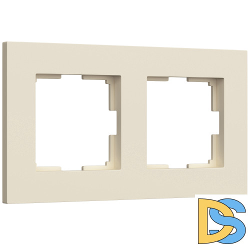 Рамка на 2 поста Werkel Slab (айвори матовый) W0022962