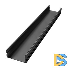 Профиль П-образный накладной Apeyron ширина ленты до 10мм 08-10-01Ч