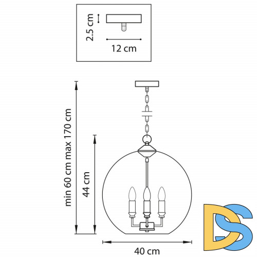 Подвесная люстра Lightstar Sferico 729134