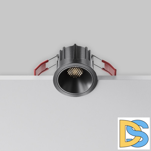 Встраиваемый светильник Maytoni Alfa LED DL043-01-10W4K-RD-B-1