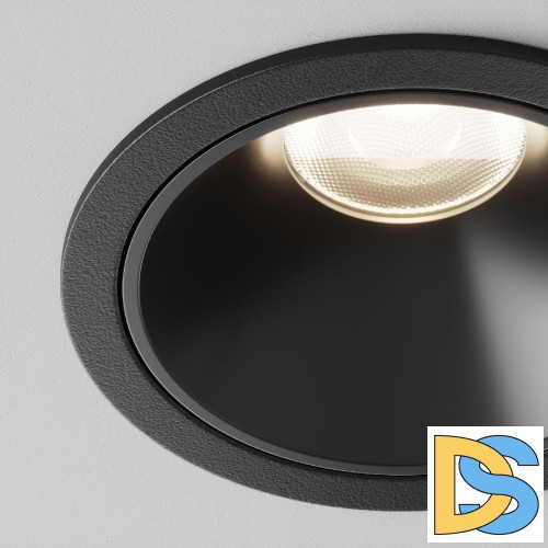 Встраиваемый светильник Maytoni Alfa LED DL043-01-10W4K-RD-B-1