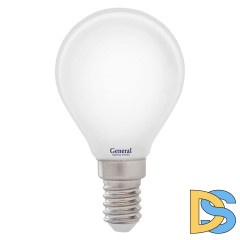 Филаментная светодиодная лампа General GLDEN-G45S-M-8-230-E14-2700 649998