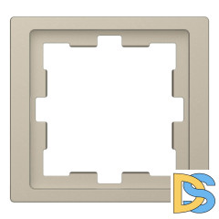 Рамка 1-постовая Schneider Electric Merten D-Life MTN4010-6533