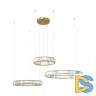 Подвесная люстра Loft IT Crystal ring 10135/3 Gold
