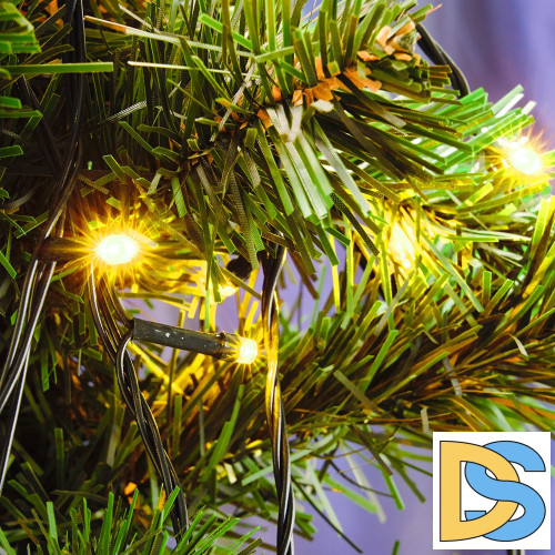 Светодиодная гирлянда Feron Линейная 230V желтый с мерцанием CL06 32314