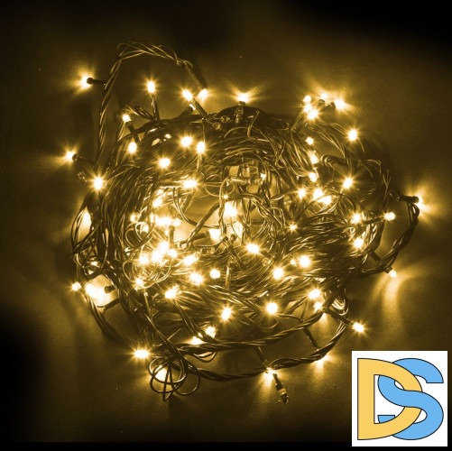 Светодиодная гирлянда Feron Линейная 230V желтый с мерцанием CL06 32314