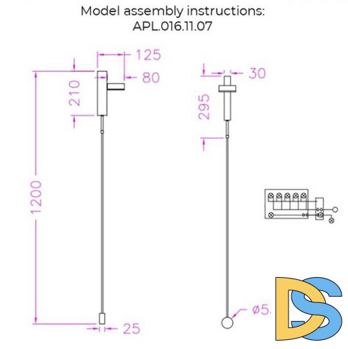 Бра Aployt Aga APL.016.11.07