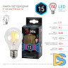 Лампа светодиодная Эра E27 15W 4000K F-LED A60-15W-840-E27 Б0046983