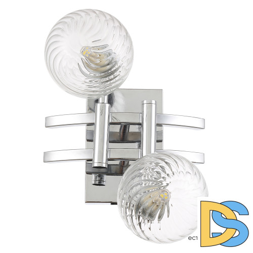 Бра Crystal Lux LUXURY AP2 CHROME